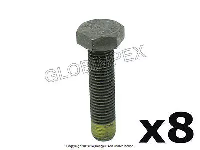 BMW Z3 Z4 E30 E36 E39 E46 X5 (86-08) Flywheel Bolt (12 X 50 Mm) Set Of 8 O.E.M. • $37.40