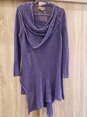 Purple ZUZA BART Tunic/jumper. Arty. Size XL • £65