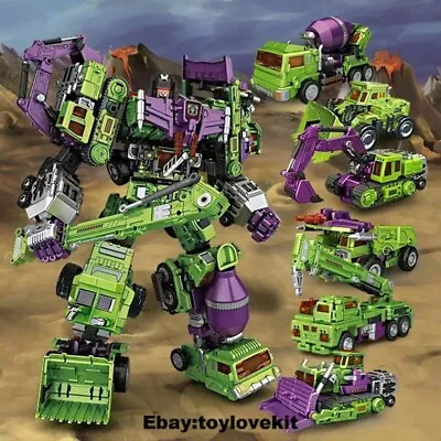 NEW NBK Devastator Toy Oversize Action Figure 6 In 1   NO Box. 38cm • $73.98