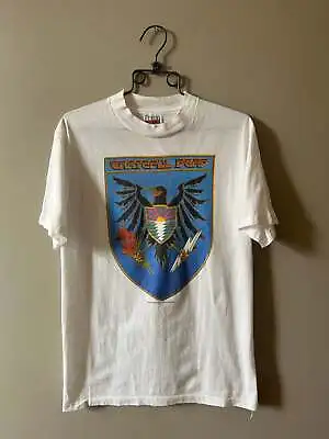 VINTAGE VERY RARE! 1980s GRATEFUL DEAD STANLEY MOUSE HANES BEEFY T SHIRT • $36