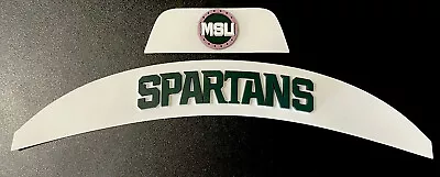 Michigan State 3D Flex Bumper Set For A Full Size Football Helmet • $17