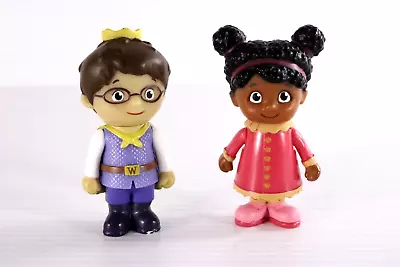 Daniel Tigers Neighborhood Miss Elaina & Prince Wednesday 2.5” Figures Toys • $6.15