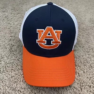 Auburn Tigers Hat Classic Snapback Team Logo Blue Orange White Mesh NCAA Cap • $18.97