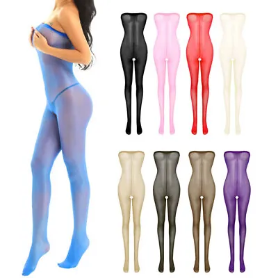 Sexy Women Bodysuit Body Stockings Lingerie Fishnet Babydoll Nightwear Pantyhose • $6.97