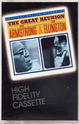 MFSL Louis Armstrong & Duke Ellington The Great Reunion  (2) Cassette Set • $199