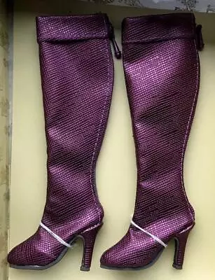 16  Tonner~Ellowyne Wilde~High & Mighty Boots - Purple Color~New~NRFB • $35