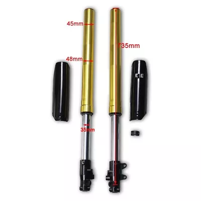 45mm 48mm Front Fork Shock Suspension 125cc 140cc 150cc 250cc Dirt Pit Bike AU • $138.59