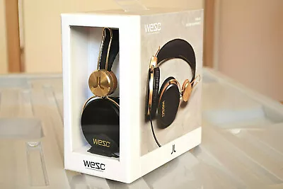 $34.02 • Buy WeSC - BANJAR GOLDEN ON-EAR HEADPHONES - 100% AUTHENTIC