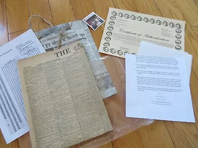 VINTAGE October 23rd 1947 UK BIRTHDAY Newspaper Handmade Bag Extras....READ** • $52.80