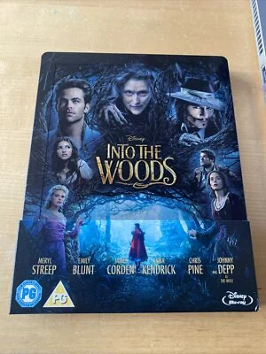 £12.95 • Buy Into The Woods - Blu Ray Steelbook