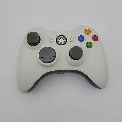 Official OEM Microsoft Xbox 360 Wireless Controller White (No Battery Cover) • $13.99