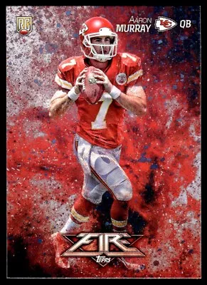 2014 Topps Fire #121 Aaron Murray - Kansas City Chiefs - Rookie • $1.75