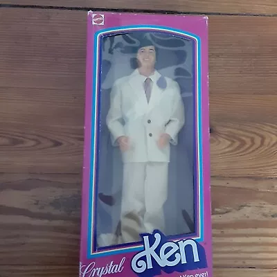 Vintage Crystal Ken Barbie Doll Mattel C. 1983 Sealed Box (Damaged) • $45