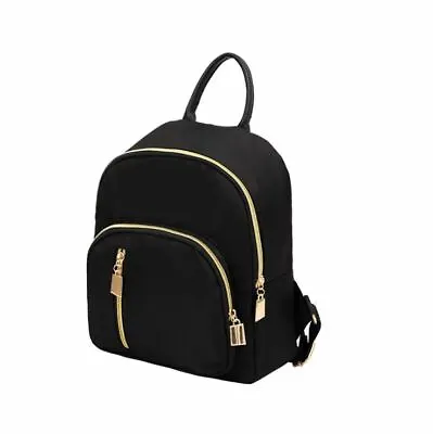 Waterproof Mini Backpack Women Purse Nylon Shoulder Rucksack Small Travel Bag • $11.99