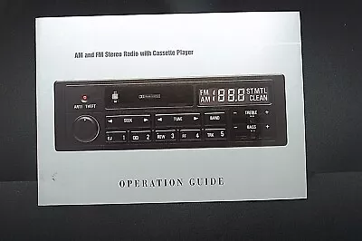 Mercedes Becker Owners Radio Book Manual 560sl W107 W124 W126 Original 560sec • $29.99