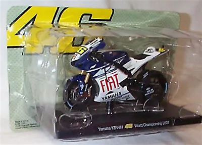 Yamaha YZR-M1 World Champion 2007 Rossi Bike Collection 1-18 New In Blister • £17.95