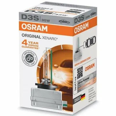 Osram Xenarc D3S 66340 12/24V 35W 4300K PK32d-5 HID Xenon Headlight Bulb • $99