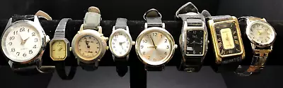 Estate Lot 8 Vintage Womens Watches - Intima Cherokee Lei Acqua • $11.24