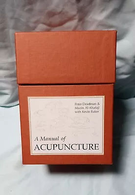 Acupuncture Point Cards By Mazin Al-Khafaji And Peter Deadman (2008 Cards) • $60