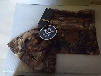 Cabelas Fleece Beanie/gaiter Combo. Realtree Xtra • $19