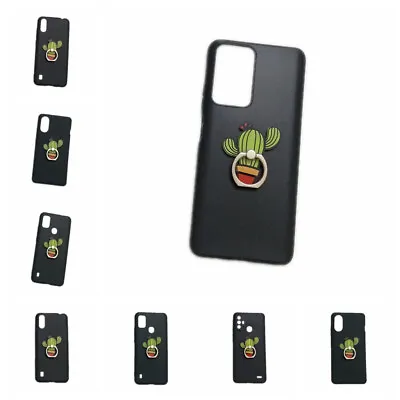 For ZTE Blade A72 A51 A52 A71 Optus X Max Tap 2 3D Cactus Holder Soft TPU Cover • $9.22