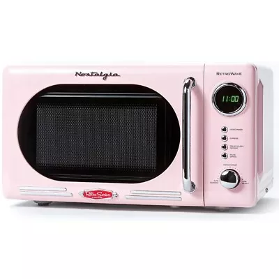 Nostalgia Retro Compact Countertop Microwave Oven - 0.7 Cu. Ft. - 700-Watts  • $94.52