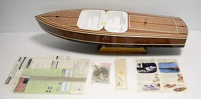 KYOSHO Maritime Classic Series Stream Liner RC Pre Built Wood Boat Kit 40615 Vtg • $799.99