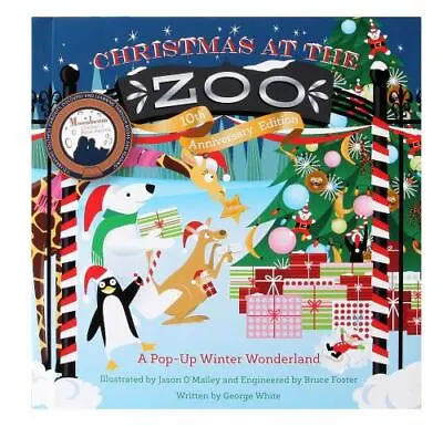 Christmas At The Zoo 10th Anniversary Edition: A Pop-Up Wonderland • $12.15