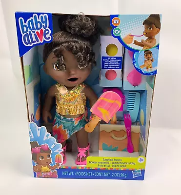 Baby Alive Sunshine Snacks Doll With Accessories NEW • $24.95