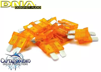Dna Designer Audio 5 Amp Orange Blade Fuses 10 Pack 5amp Blade Fuse Wfb005 • $5.95