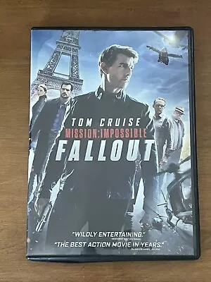 Mission: Impossible Fallout (DVD) Tom Cruise Like New ! • $4.99