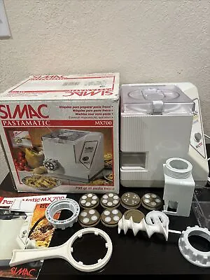 Simac PastaMatic MX700 Automatic Electric Pasta Maker Italian Machine Extras • $19.99