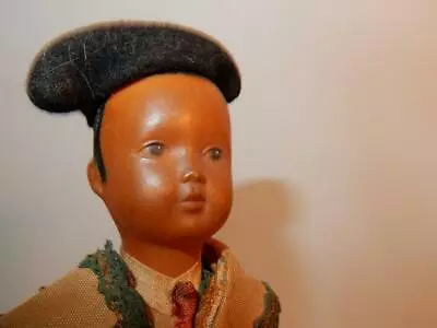 Vintage Spanish Matador Doll Old Celluloid Early Bull Fighter • $10.50