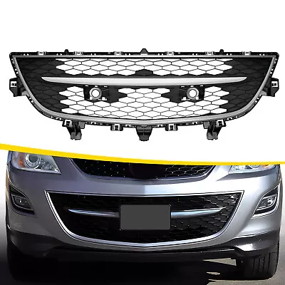 Front Bumper Lower Bumper Grille With Chrome Molding For Mazda CX-9 2010-2012 • $187.99