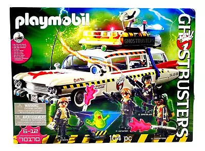 Playmobil - Ghostbusters Ecto-1A From Ghostbusters II - 70170 - New & Original Packaging • £69.89