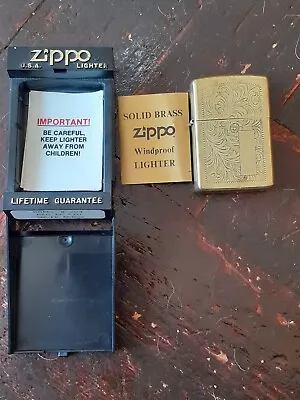 View Details Brass Zippo Lighter Used • 15£