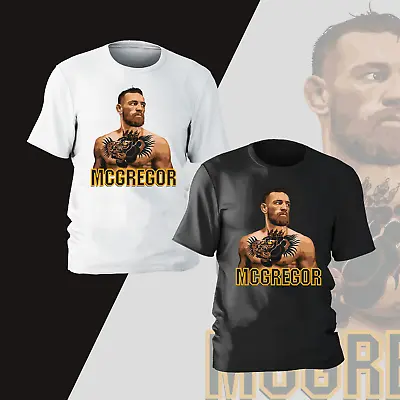 Conor Mcgregor T-Shirt MMA UFC Boxing Boxer Training Top Mens Kids Gift Present • £13.99