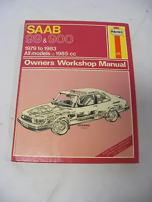 Vintage (1981) Haynes SAAB 99 & 900 1979-1983 Owners Workshop Manual • $7.46