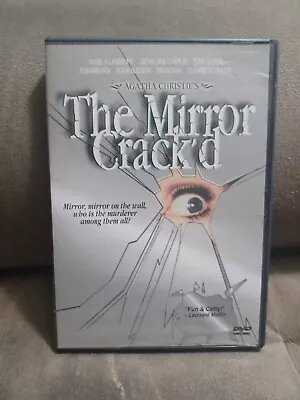 Agatha Christie's The Mirror Crackd (DVD 2001) Angela Lansbury Elizabeth Taylor • $9