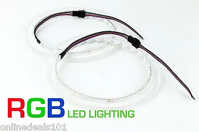 2pc RGB LED Speaker Rings - JL Audio Marine 7.7 M770 MX770 Drilled Mastercraft • $84.99