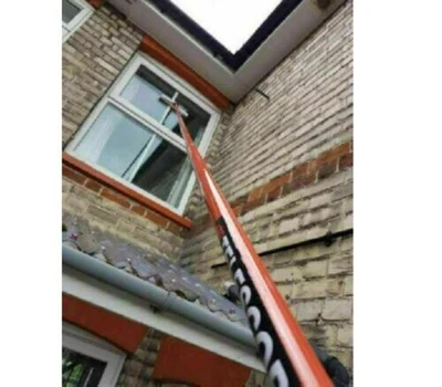 £15.79 • Buy Extra Long Window Cleaning Kit Extendable Telescopic Squeegee Glass Cleaner-Pole