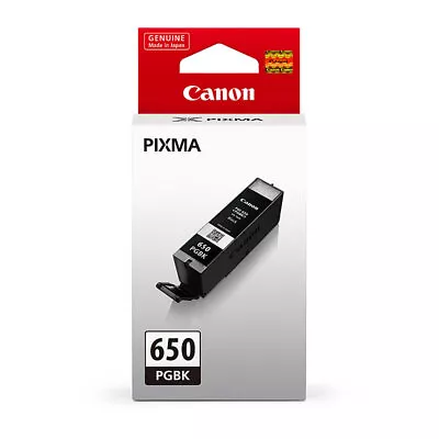 Canon PGI650BK Black Cartridge MG5460 • $45.69