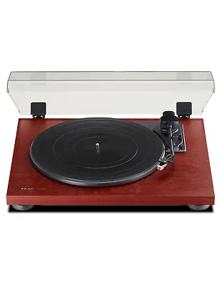 TEAC TN-180BT-A3 Bluetooth Turntable With Audio-Technica Pickup Cherry • £137.88