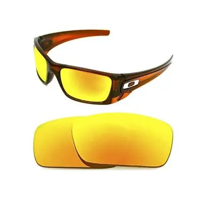 New Polarized Custom Fire Red Lens For Oakley Fuel Cell Sunglasses • £19.99