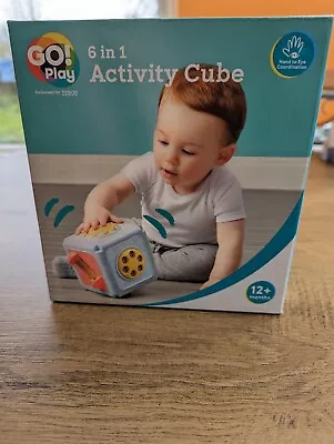 Go Play - 6 In 1 Activity Cube - New In Box - Baby Gift  • £6