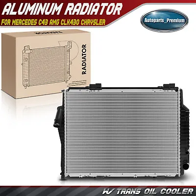 Radiator W/ Transmission Oil Cooler For Mercedes-Benz C43 AMG CLK430 Chrysler • $147.99