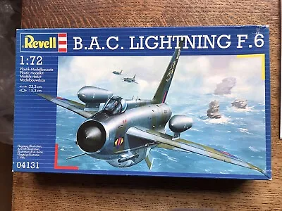 Revell 04131 ; BAC LIGHTNING F.6 COMPLETE & Unmade. 1:72 • £22.99