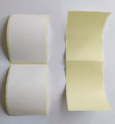 £2.15 • Buy Plain White Sticky Self Adhesive Stickers Address Thermal Labels 100x150mm 4x6 