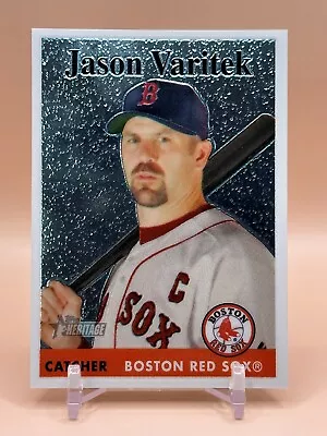 2007 Topps Heritage Chrome (Parallel 1:11) #40 Jason Varitek Red Sox 1334/1958 • $4.80