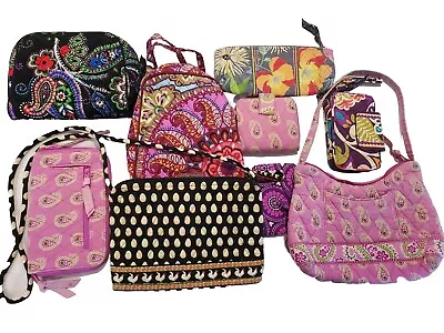 Vintage VERA BRADLEY BAGS LOT WalletsTote  Purses  Wristlet + More PRE-OWNED • $25.95